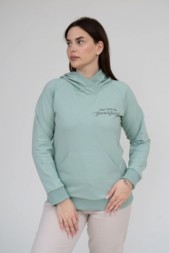 Толстовка женская ТЖФ-06 ментол