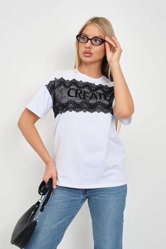 Футболка женская Юна белый