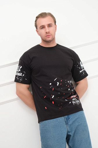 Футболка мужская Дорс черный