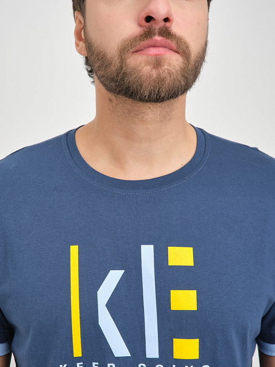 Футболка мужская Фантом индиго