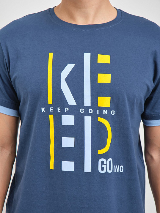 Футболка мужская Фантом индиго