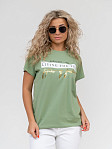 Футболка женская Имидж фисташка