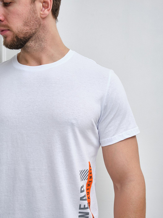 Футболка мужская Норд белый