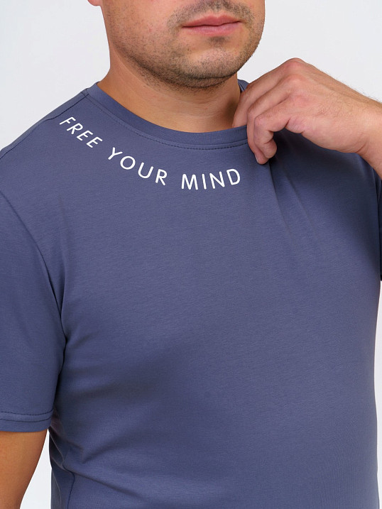 Футболка мужская Экстрим серый