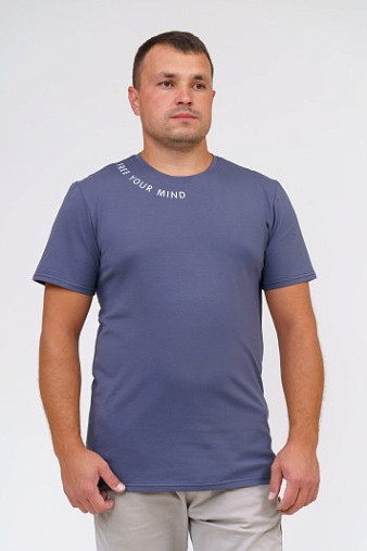 Футболка мужская Экстрим серый