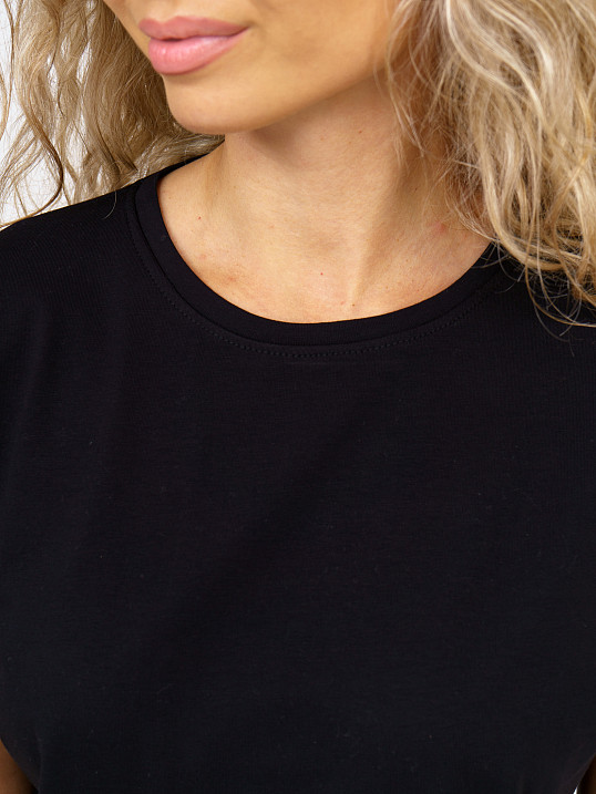 Футболка женская Классика черная