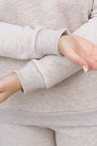 Костюм Ультра бежевый меланж