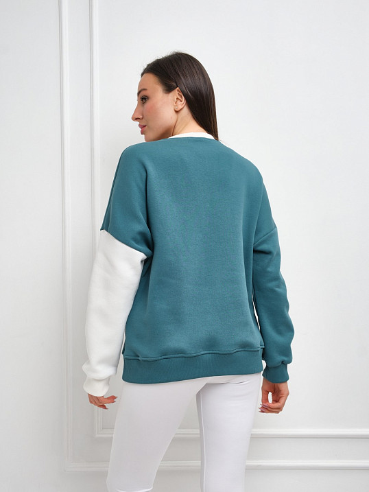 Толстовка женская Медея начес петроль