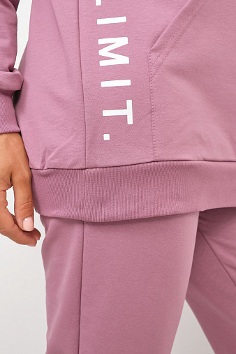 Костюм Челси футер 2-х нитка лиловый