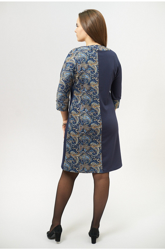 Платье Блюз огурец