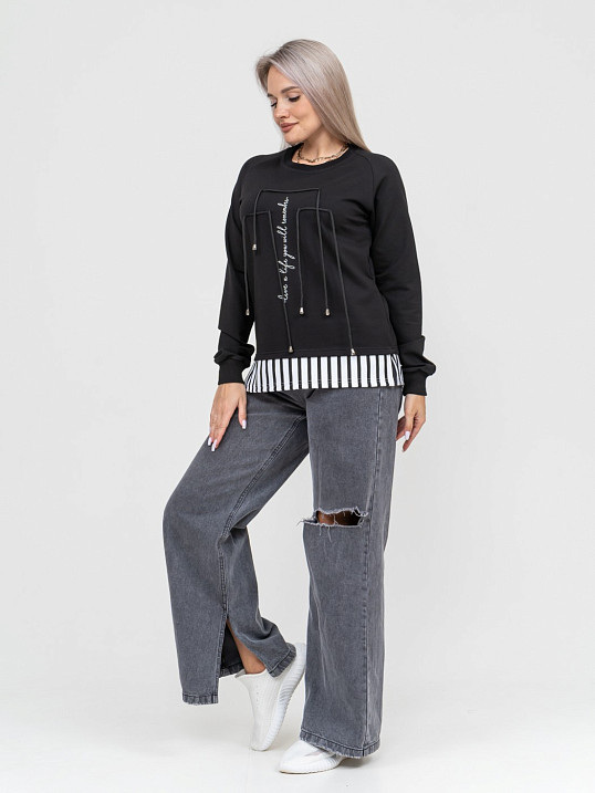 Толстовка Саманта черный