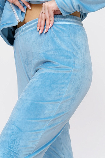 Костюм Авеню велюр аква