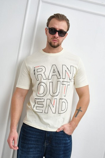 Футболка мужская Сириус экрю