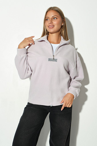 Толстовка жен. Тренд-2 флис дымчатый