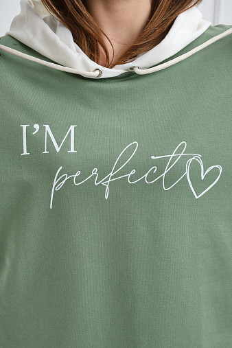 Толстовка женская Венди фисташка