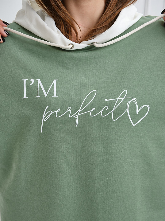 Толстовка женская Венди фисташка