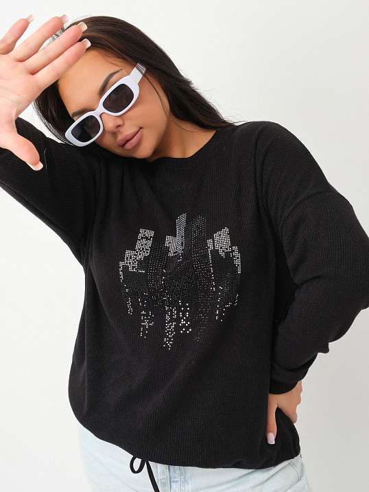 Джемпер женский Келли черный