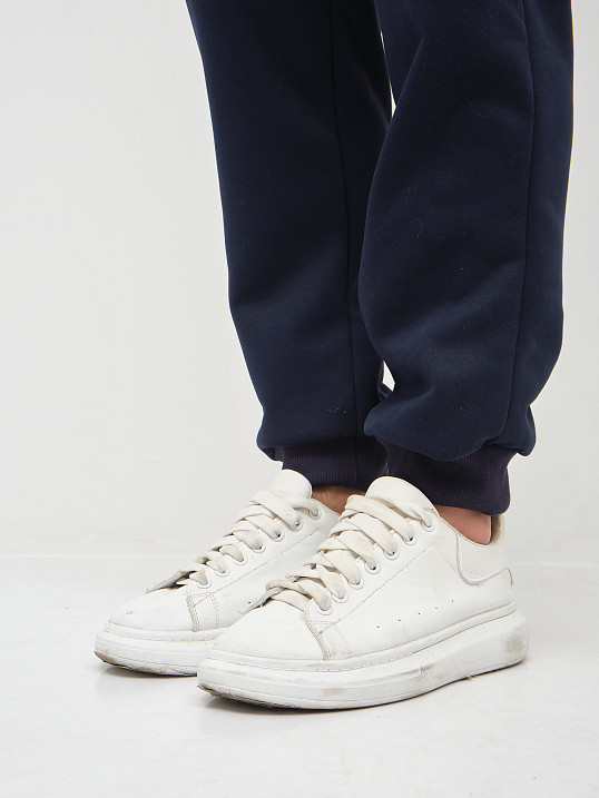 Брюки мужские теплые синий