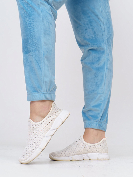 Костюм Авеню велюр аква