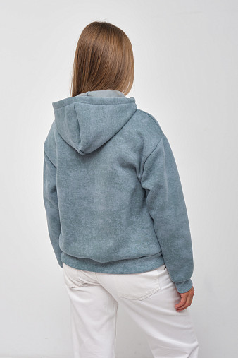 Толстовка женская Дюна начёс фисташка