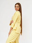 Костюм женский Мегаполис желтый