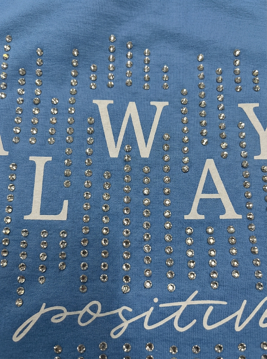 Свитшот женский Кетти голубой