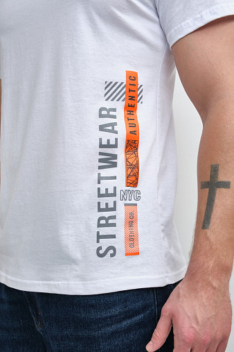 Футболка мужская Норд белый