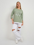 Лонгслив женский Лео фисташка