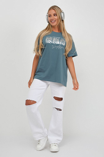 Футболка женская Рио изумруд