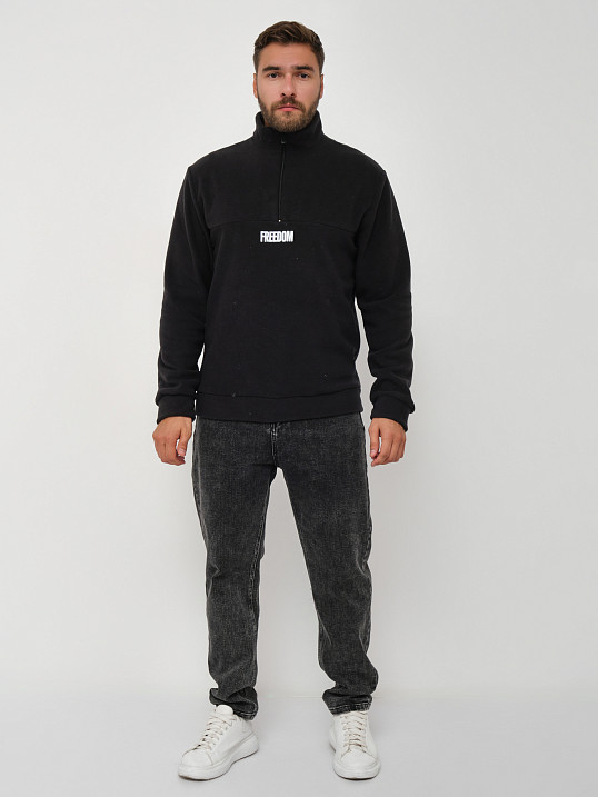 Толстовка муж. Драйв флис черный