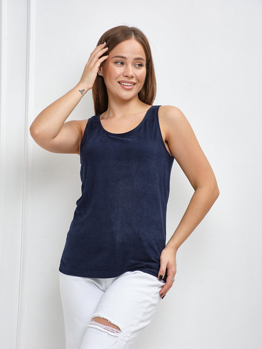 Майка женская Клео синий