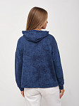 Толстовка женская Винтаж индиго