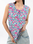 Майка Летнее признание мультиколор/цветы