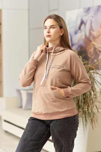 Толстовка женская ТЖФ-06 песочный