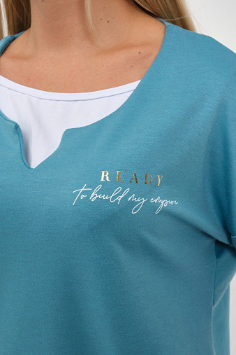 Свитшот женский Молли ментол