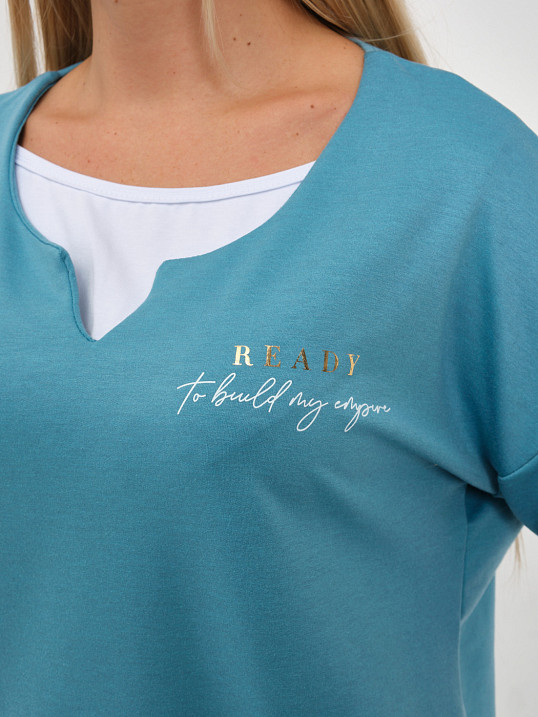 Свитшот женский Молли ментол