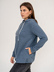 Толстовка женская Мираж футер индиго