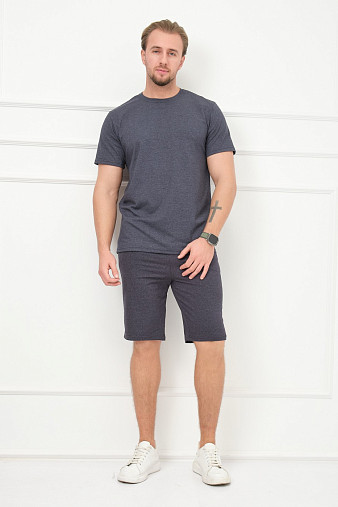 Костюм Эверест мужской синий меланж