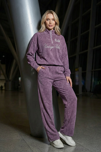 Костюм женский Верона варенка лиловый