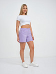 Шорты женские Барбара футер лаванда