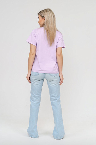 Футболка женская Имидж лаванда