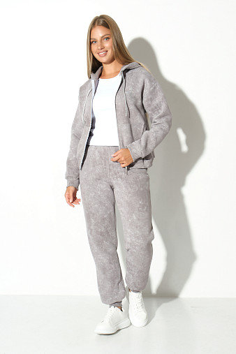 Костюм женский Дюна начёс св.серый