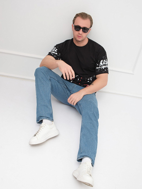 Футболка мужская Дорс черный