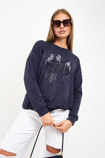 Джемпер женский Келли-2 синий