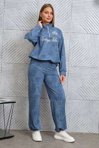 Костюм женский Верона варенка индиго