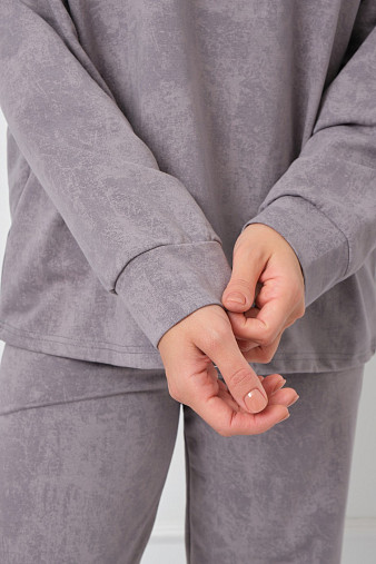 Костюм женский Верона варенка серый