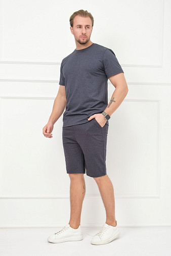 Костюм Эверест мужской синий меланж