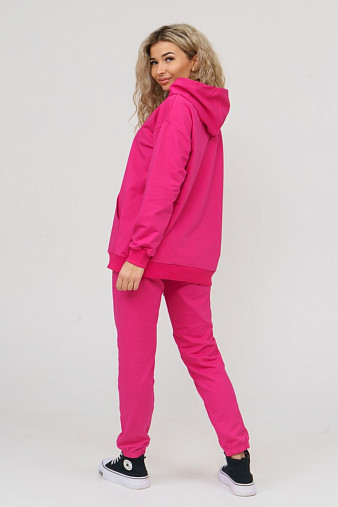 Костюм Челси футер 2-х нитка фуксия