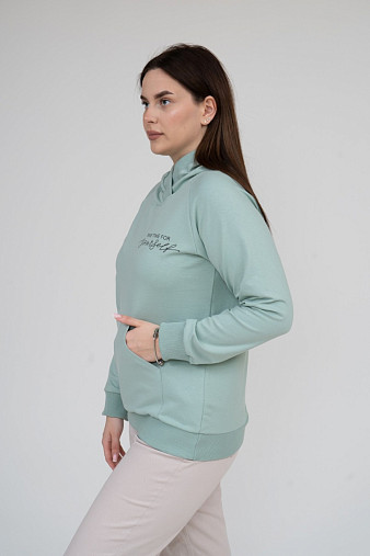 Толстовка женская ТЖФ-06 ментол