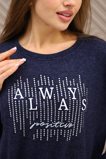 Джемпер женский Флай т.индиго